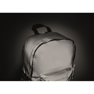 Mochila  personalizable altamente reflectante 190T